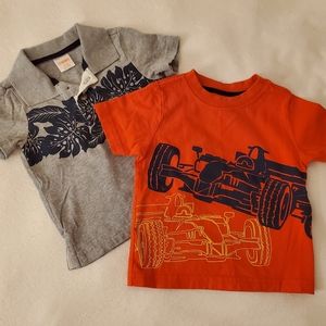 Toddler Boy size 3t Gymboree polo & t-shirt NEW